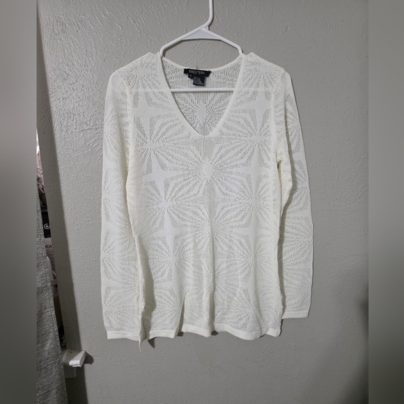 Etcetera Sweaters - Etcetera Cream Sweater